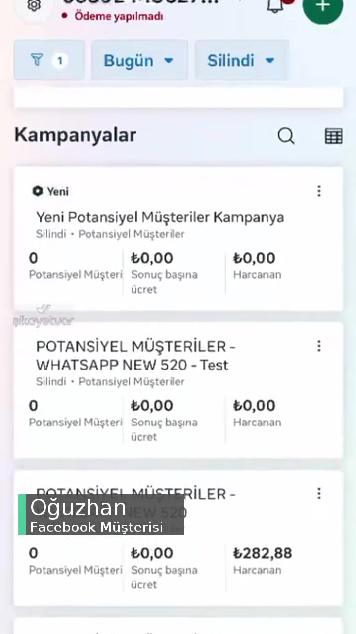 Facebook Ads Reklam Verme Sırasında Yaşanan Haksız Ödeme Alınması videonun kapak resmi