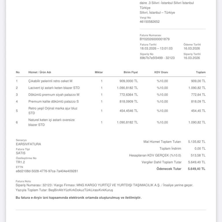 İade Talebine Yanıt Vermeyen Firma Ve Geri Ödeme Talebi