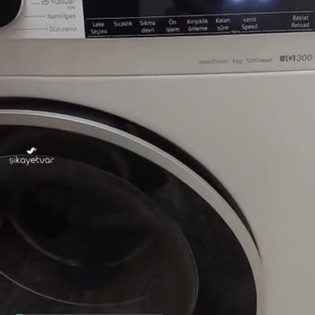 Siemens Çamaşır Makinemin Sıkma Yapmıyor!