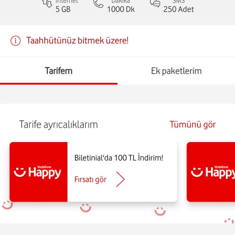 Vodafone Yanıltıcı Paket Teklifi ve Şüpheli WhatsApp Mesajı