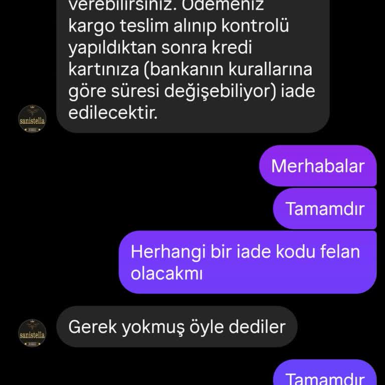 İade Edilen Ürün İçin Para Geri Ödeme Alınamadı