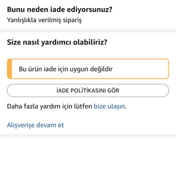 Yanlış Verilen Siparişte İade Hakkı Red Ediliyor