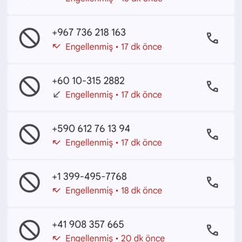 Vodafone’da Yurt Dışı Spam Aramaları Engellenemiyor
