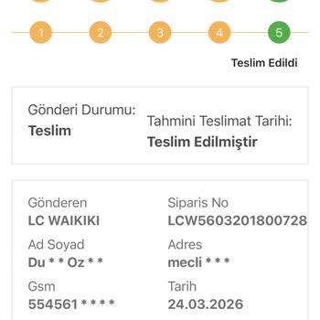 Teslim Edildi Duyurusu Yanıltıcı, Kargo Adrese Ulaşmadı Ve Müşteri Hizmetlerine Ulaşılamıyor