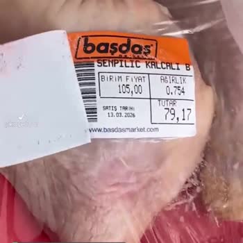 Başdaş Market İade Edilmiş, Bozuk Et Satmış!