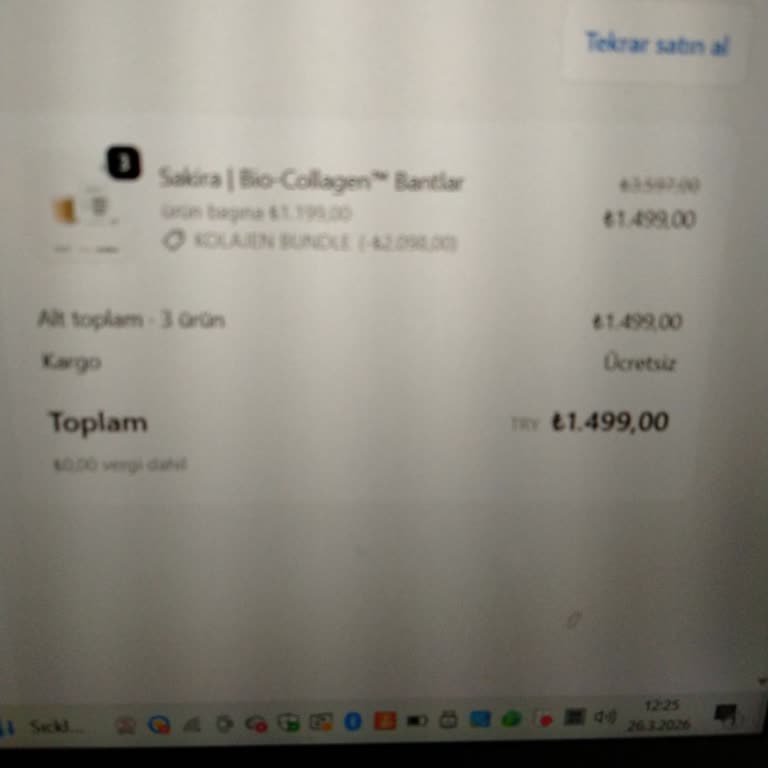 Shakira Beauty'den Siparişim Teslim Edilmedi Ve 1499 TL İadem Alınmadı