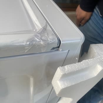 Defolu Çamaşır Makinesi Ve İade Paketi Horoz Lojistik Tarafından Kabul Edilmedi