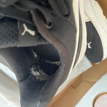 İç Astar Aşınması Nedeniyle Puma Ayakkabısının Değişim Talebi
