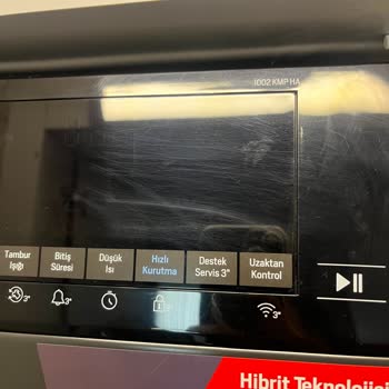 Satın Aldığım Kurutma Makinesi Çizik Ve Teşhir Ürün Olarak Verildi