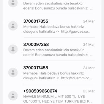 1 King Bağlantılı Reklam SMS’lerinden Kalıcı Silinme Ve İletişim Sorunu