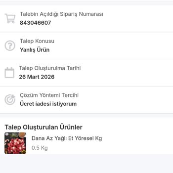 Yanlış Ürün Gönderimi Ve İade Sürecindeki Aksaklıklar