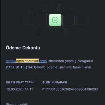 Acil Sipariş Teslim Edilmedi Ve Ücret İadesi Bekliyor