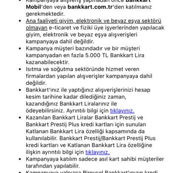 Ziraat Bankası Bankkart Kampanyası Kapsamındaki Alışverişime Lira Yüklenmedi