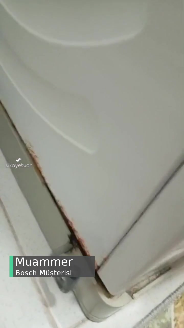 Bosch Çamaşır Makinesi Garanti Süresi İçinde Paslandı! videonun kapak resmi