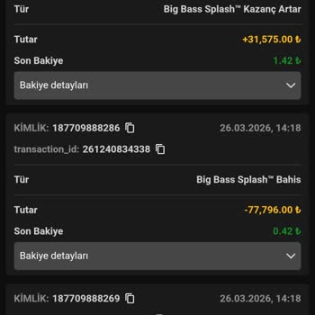 Kazandığım 45.000 TL'nin Haksızca Sıfırlanması Ve İadesi Talebi