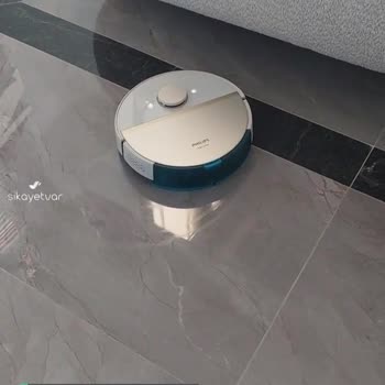 Philips 7000 Homerun Robotu Duz Bir Zemin Üzerine Koyun Uyarısı Alıyorum!