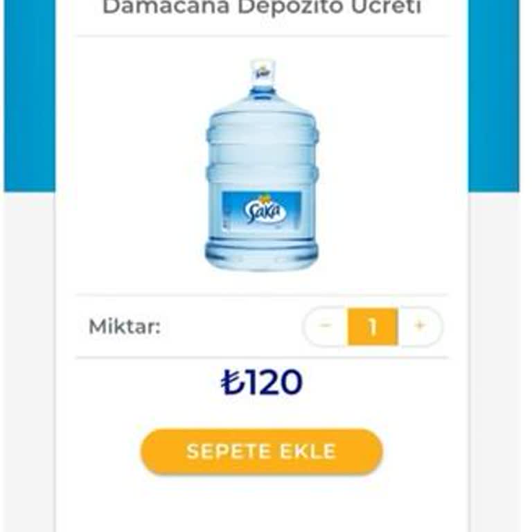 Saka Su Damacana Depozito Ücretindeki Çelişki Ve Yanıltıcı Bilgi