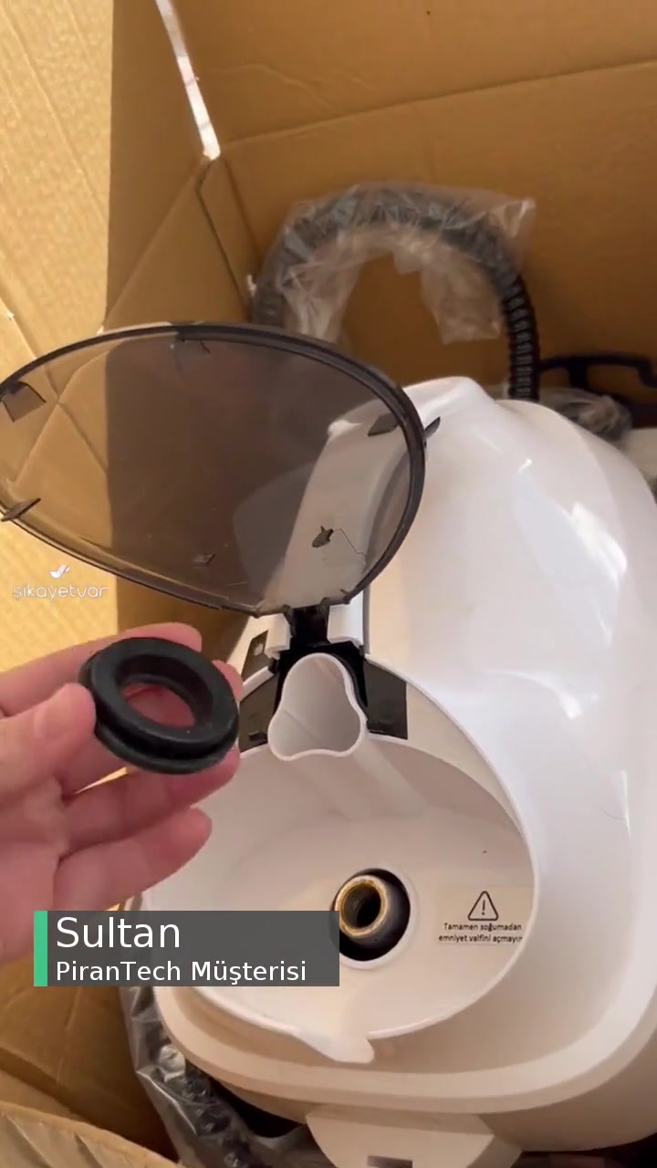 PiranTech Buhar Makinesi Sorunu Ve Eski Cihaz Gönderimi Yapan Bir Firma videonun kapak resmi