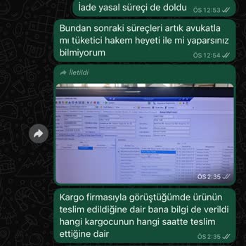 İade Edilen 4.141 TL'nin Gecikmesi Ve Şirketin Cevapsız Tutumu
