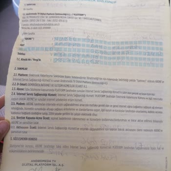 Çalışmayan İnternet Hattı İçin Fatura Ve Servis Ücreti İadesi