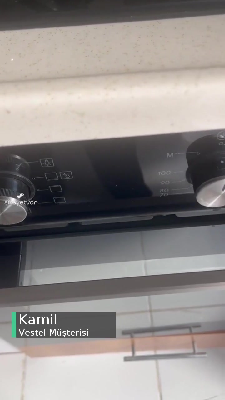 Vestel Ankastre Fırınımın Kapağının Orijinal Olarak Kapanmaması videonun kapak resmi