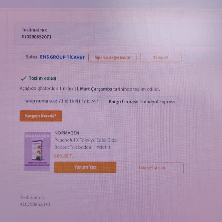 Normagen Ürününün Etkisizliği Ve Sağlık Sorunları Nedeniyle Ücret İadesi