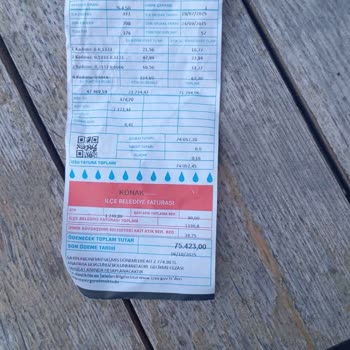 75.423 TL Su Faturası İçin İtiraz