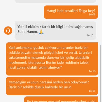 Trendyol GO'dan Bayat Krispy Kreme, Görsel Yetersizliği Nedeniyle İade Reddi