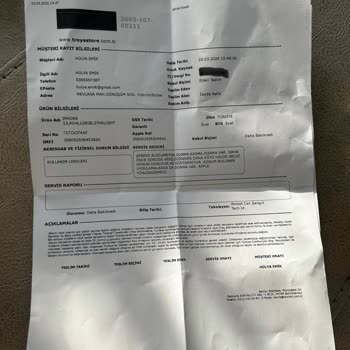 Garanti Kapsamındaki İphone’un Sorunları Yanıltıcı Servis Kayıtları Ve Değişim Reddiyle Çözülmedi