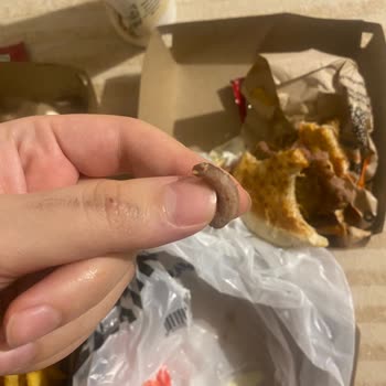 Köfteci Yusuf Şubesinde Hamburgerde Yabancı Madde Ve Sağlık Endişesi