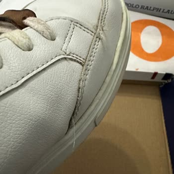US Polo Shoes Stitching Sole Defect