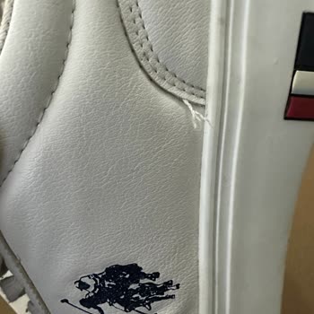US Polo Shoes Stitching Sole Defect