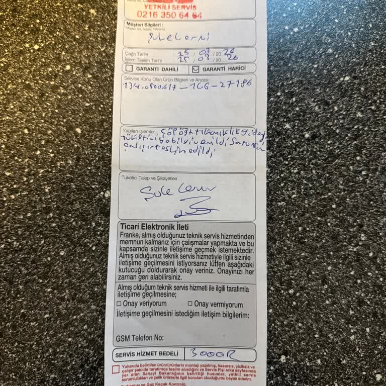 Franke Çöp Öğütücüde Yanıltıcı Fiyatlandırma Ve Belirtilmeyen İşçilik Ücreti Artışı