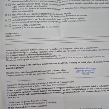 VFS Global’da Çekya Vizesi Başvurum Haksızca Reddedildi Ve İletişim Kurulamıyor