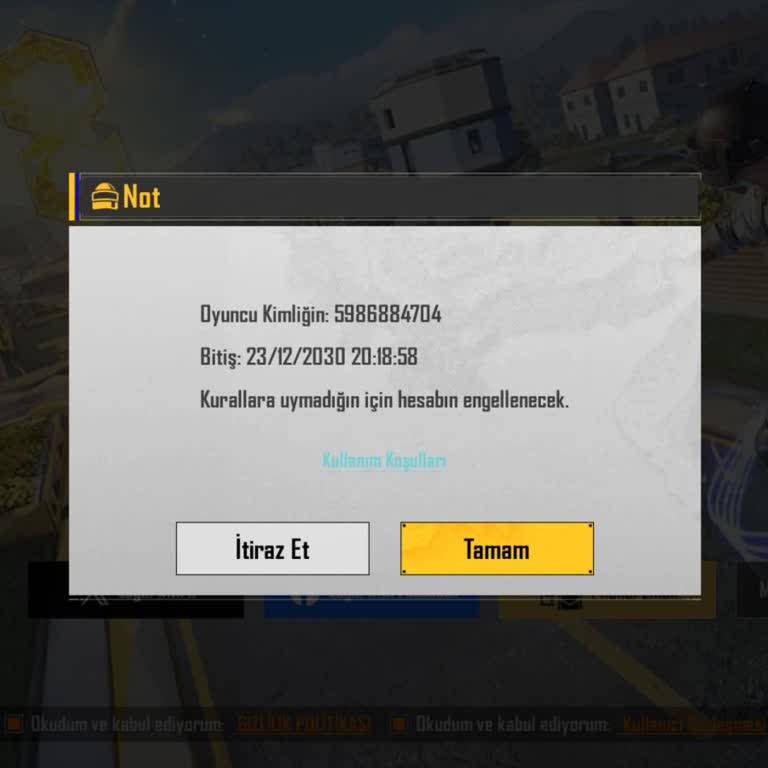 PUBG Hesaplarım Banlı Ve Giriş Engelli, Tekrarlanan İade Sorunu