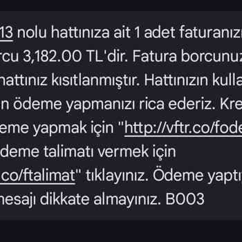 İzinsiz Tarife Değişikliği Ve Fahiş 6.364 TL Faturaya Şikayet