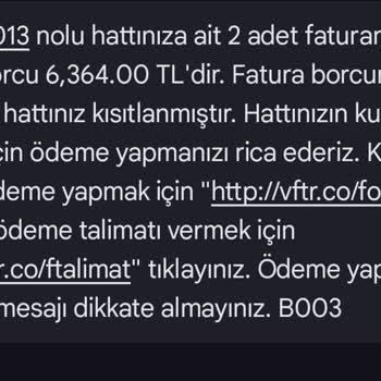 İzinsiz Tarife Değişikliği Ve Fahiş 6.364 TL Faturaya Şikayet