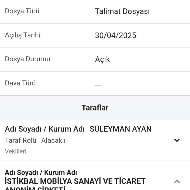 İstikbal Ranza İadesi İki Yıllık Gecikme Ve İcra Dosyası