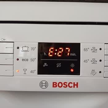 Bosch Bulaşık Makinesinde E27 Hatası Ve Voltaj İddiaları