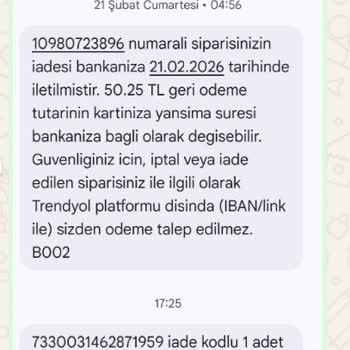 Trendyol Pass İle Aldığım Yanlış Ürün İçin Eksik İade