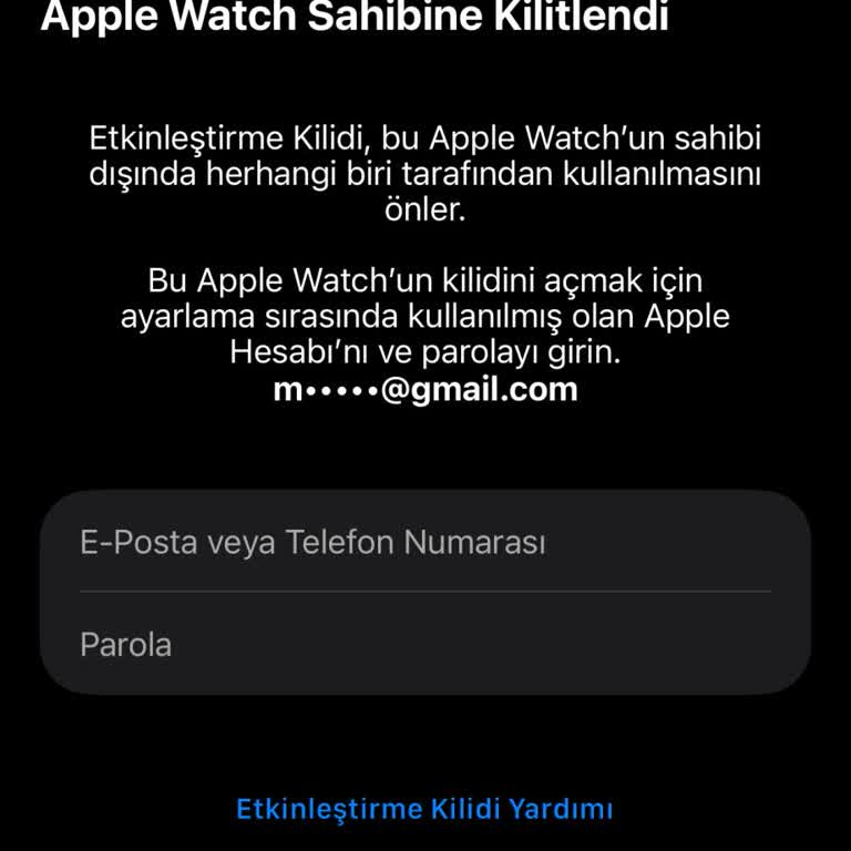 Getmobil'den Kilitli Apple Watch Series 5 Gönderildi, Geri Dönüş Yok