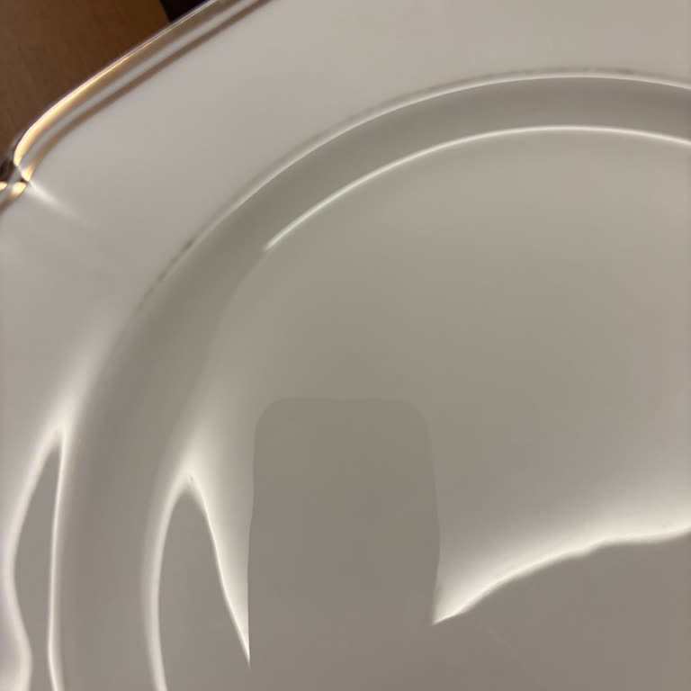 Bulaşık Makinesinde Yıkanabilir Söylenen Porselen Yemek Takımının Yaldızlarının Hızla Soyulması