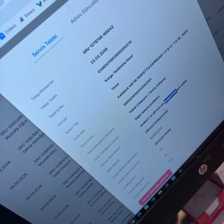 Duman Çıkaran Ayıplı Karaca Kahve Makinesi İçin Bedel İadesi