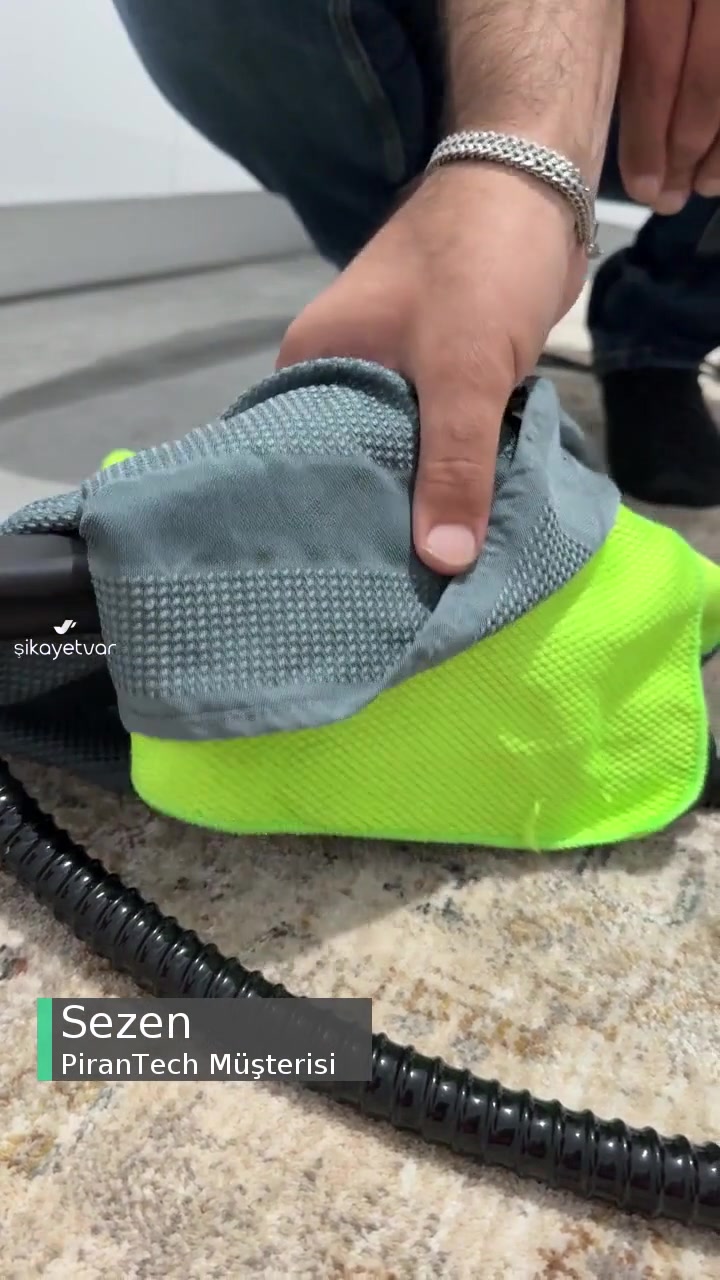 Pirantech CB-107C Buharlı Temizlik Makinesi Buhar Kaçırıyor! videonun kapak resmi