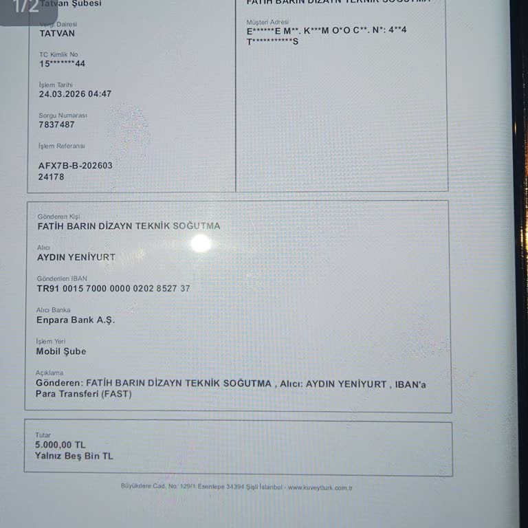 Bankadan Gönderdiğim 10.000 TL Hesaba Geçmedi Ve Müşteri Hizmetleri Yanıt Vermiyor