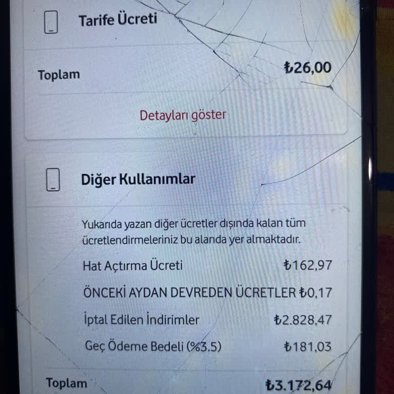 İzinsiz Tarife Değişikliği Ve 4.900 TL Borç İptali Talebi