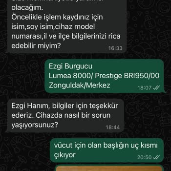 Philips BRI950 Arızalı Başlık İçin Servisin Garanti Dışı Kullanıcı Hatası İddiası