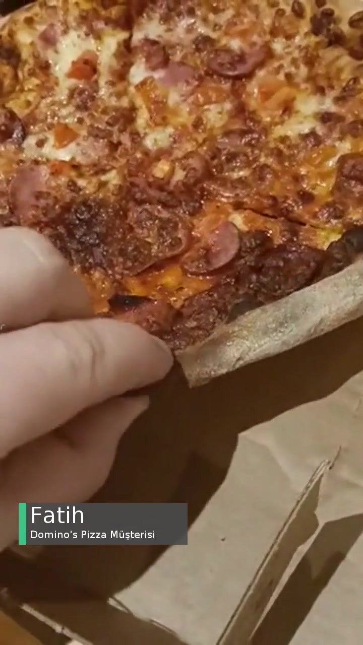 Domino's Pizza Yanık Kenar videonun kapak resmi