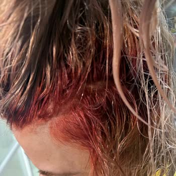 Migros'tan Aldığım Garnier Saç Boyası Küllü Kumral Olması Gereken Saçımı Kırmızıya Dönüştürdü