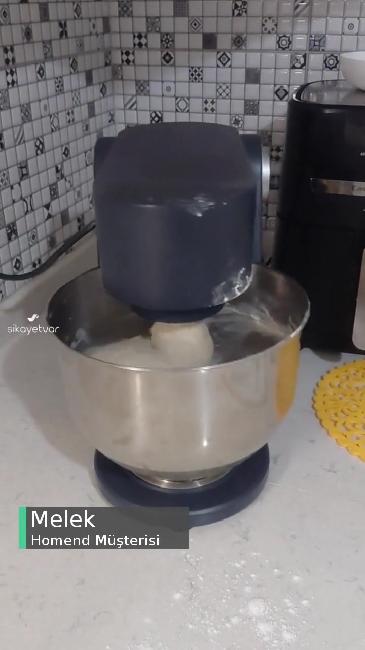 Homend Hamur Yoğuramama Makinesi videonun kapak resmi
